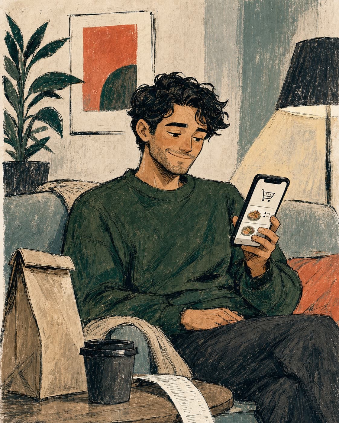 The Comfort Leak editorial character