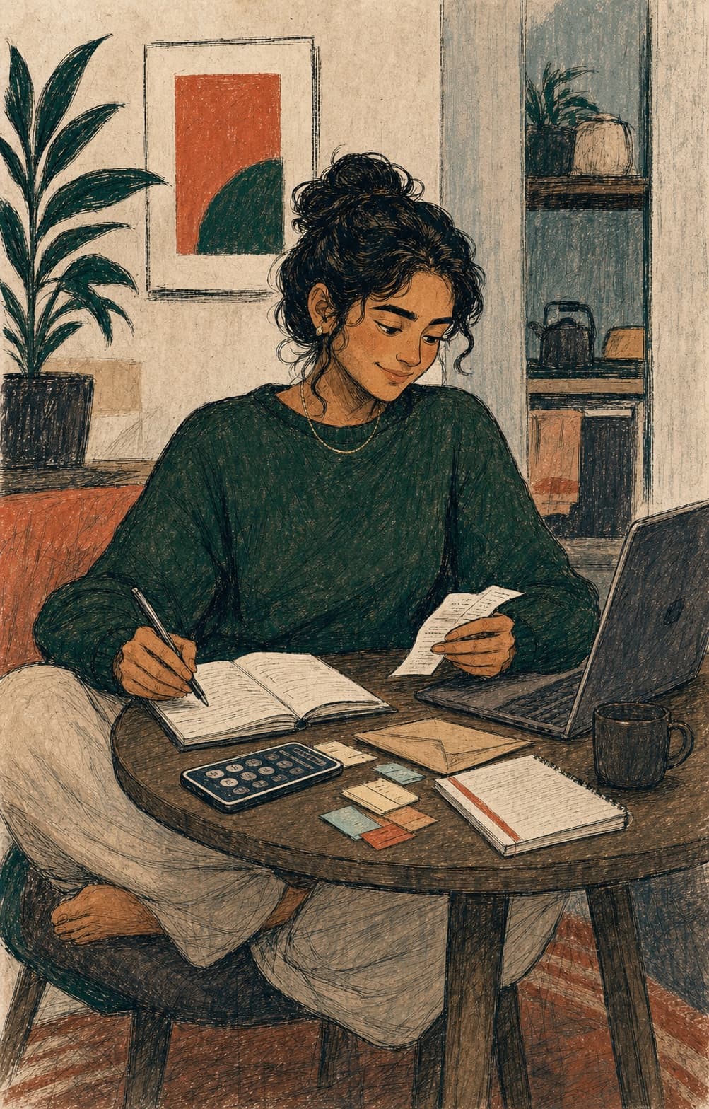 The Patchwork Adult editorial character