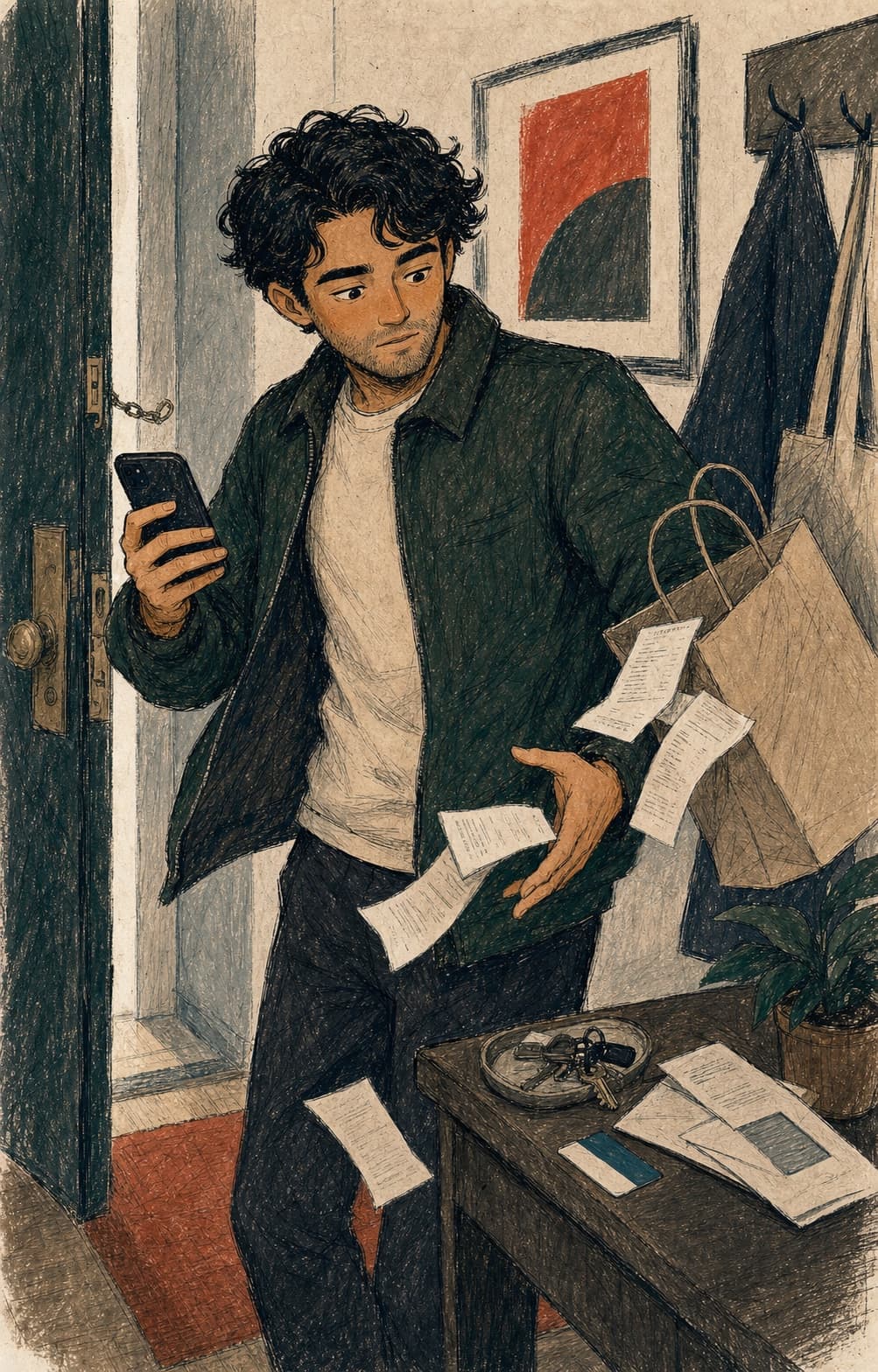 The Reactive Wallet editorial character
